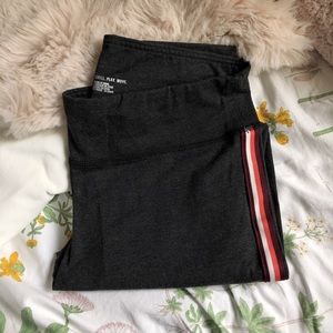 aerie striped leggings ☾